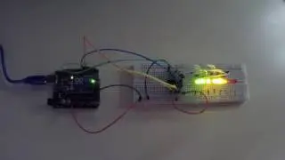 One 74hc595n Shift Register Tutorial