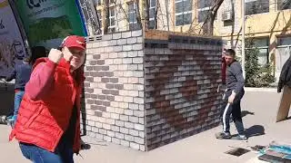 Мастер-класс по монтажу фасадной плитки HAUBERK в Кишинёве