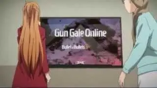 Sword Art online Episode 12 (asuna See Kirito on GGO) (Clip)