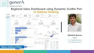 Modern KPI Tableau dashboard | End to end Tableau project with dynamic KPIs, visuals and line charts
