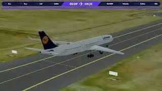 P3Dv5.3 | Lufthansa Aerosoft A330 Landing in Nairobi VATSIM