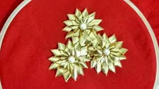 gota embroidery | gota flower | gota Patti saree design | gota Patti saree work