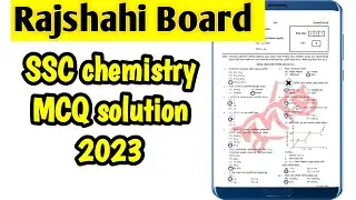 Rajshahi Board SSC Chemistry McQ Solution 2023