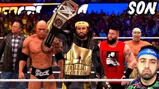 AĞLATAN BÜYÜK FİNAL ! ELVEDA TURKO 2023 😱 WWE 2K23 KARİYER #13 SON !