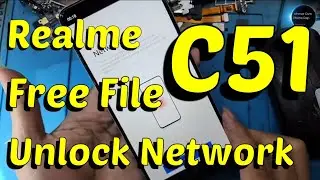 Realme C51 Free File Unlock Network by Khmer Gsm Phone Repair 👍