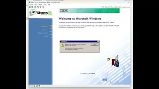 Installing IBM ThinkPad WinME on 86Box