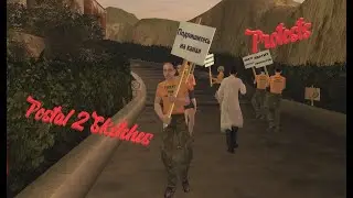 Postal 2 скетчи / Протесты