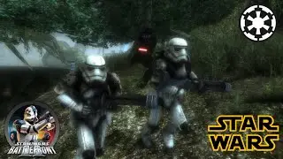 Star Wars Battlefront II (2005) Mod - Legends 1.3 - Dagobah - Empire Side