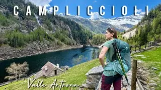 SOTTO la CASCATA, giro dei laghi in VALLE ANTRONA