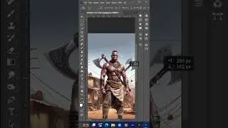 Making an action movie poster design #shorts  #graphicmentor