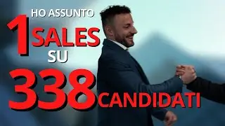 Ho assunto 1 solo collaboratore su 338 candidati - Tutti gli errori che ho commesso