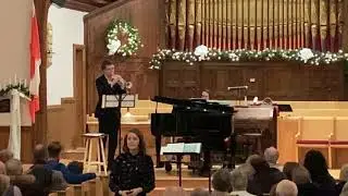 O Holy Night  - Henry Orford, trumpet at SCC Christmas Concert 2019