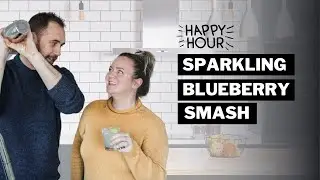 Happy Hour | Wild Blueberry Smash Cocktail Recipe