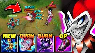 THIS NEW AP SHACO BUILD DOES SO MUCH DAMAGE!! (DOUBLE BURN IS BACK)
