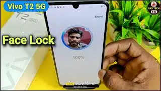 How To Set Face Lock Lock in Vivo T2 5g | Vivo T2 5g में Face Lock कैसे लगायें