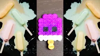 How To Make A Purple Popsicle From Perler Fuse Beads