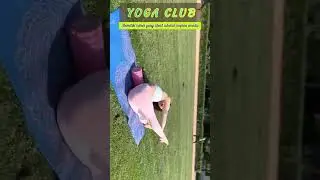 yoga club 😋😅