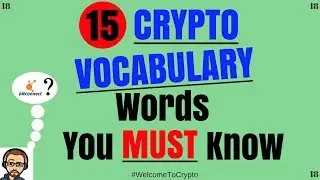 💡15 Crypto Vocabulary Words You MUST Know!