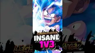 INSANE 1v3 with LF Kid Goku in Legends! 