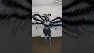 I made GIANT floating wings for a Lute Cosplay