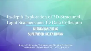Thesis 2020: In-depth Exploration of 3D Structured Light Scanners and 3D Data Collection