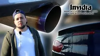 Lancer X - Универсальный глушитель Invidia TiTip / Дактеил AnimaCustoms