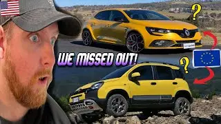 American REacts to 10 Fascinating European Cars that America NEVER Got