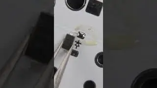 How to solder an SMD diode in 30 seconds. 