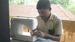 Watch How We Make This Sky Blue Embroidery Gown