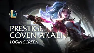 Prestige Coven Akali | Login Screen - League of Legends