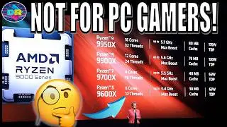 Why Ryzen 9000 Doesn't Make Sense For PC Gamers - This Ain't IT!