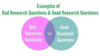 Examples of Bad Research Questions and Good Research Questions