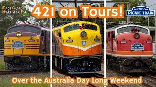 Kaelan's Trains Vlog 145: 421's on Tours over the Australia Day Long Weekend