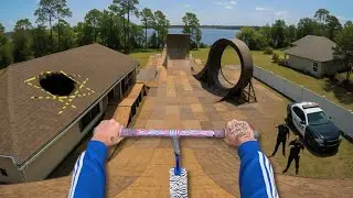 America's Biggest Backyard Skatepark! 🇺🇸