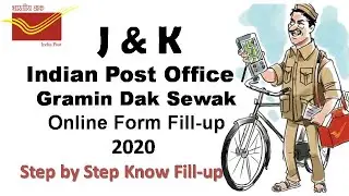 GDS form fill up online 2020 | India post-GDS apply online 2020 | Gramin dak Sevak online apply 2020