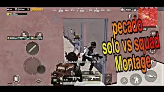 Solo vs Squad in Pecado Kills Montage | Thumb Player | PUBG MOBILE |