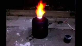 DIY Metal Melting Furnace