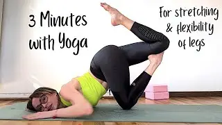 3 Minutes with FAST Leg Stretches for PROVEN Results!