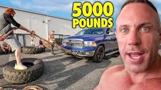 WHO IS STRONGEST AT CAMP KNUT!? (STRONGMAN COMPETITION)