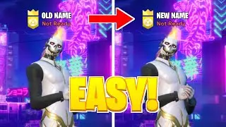 How To CHANGE YOUR FORTNITE NAME! (Chapter 4 Season 2)