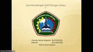 Cara Konfigurasi DHCP di CentOS 7