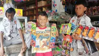 TERAKTIRIN BELI MAINAN ANAK RANDOM DI JALANAN