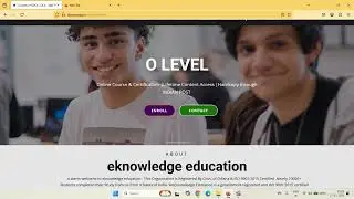 EKNOWLEDGE EDUCATION | Official Website of Govt of India Approved Organization 