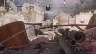 "funny rage"-call of duty mwr live mutiplayer gameplay w/the crazy j