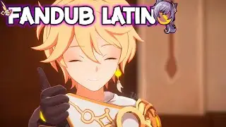Aether quiere pasar MÁS TIEMPO con Keqing / Fandub Latino #genshinimpact #keqing  #fandub