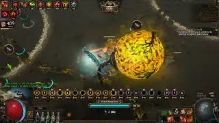 [POE 3.28] My Blight-Ravaged rush league starter - Fulcrum Chieftain example map run