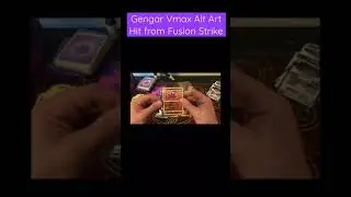 Pokemon Fusion Strike Gengar Vmax Alt Art… Huge Hit 