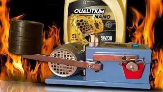 Qualitium Nano 5W30 Grafen Test olejów silnikowych 100°C Piotr Tester
