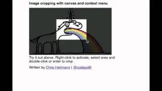 Context menu and image cropping in Firefox