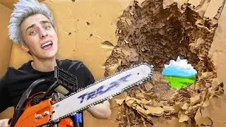 ПОБЕГ ИЗ 100 СЛОЕВ КАРТОНА ! Мы в Ловушке ! #А4 #ВладА4 #ВладБумага